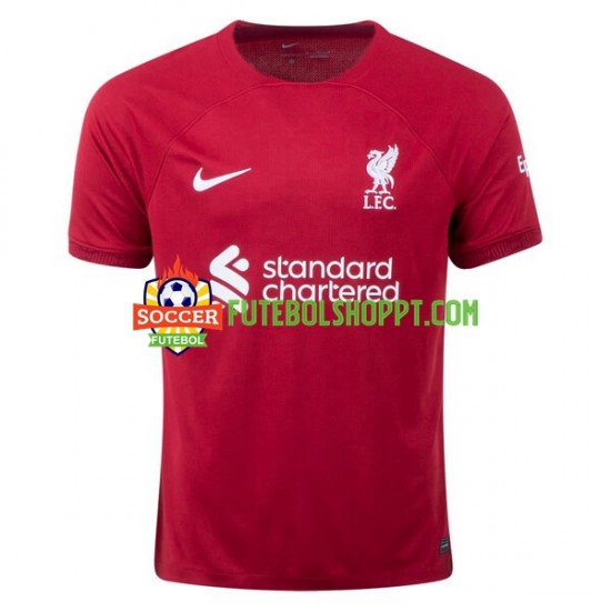 Camisola Homem Liverpool Principais Equipamento 2022-2023 Manga Curta