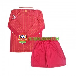 Camisola Júnior Liverpool Principais Equipamento 2024-2025 Manga Comprida