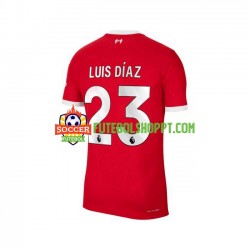 Camisola Homem Liverpool Luis Diaz 23 Principais Equipamento 2023-2024 Manga Curta