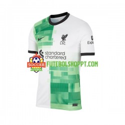 Camisola Júnior Liverpool Luis Diaz 7 Alternativa Equipamento 2023-2024 Manga Curta