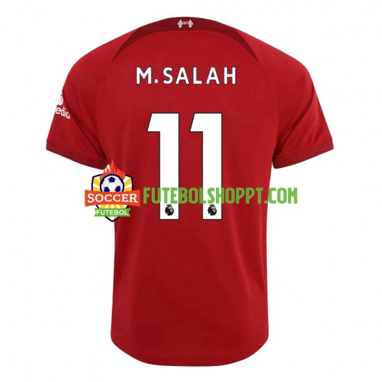 Camisola Homem Liverpool M.Salah 11 Principais Equipamento 2022-2023 Manga Curta
