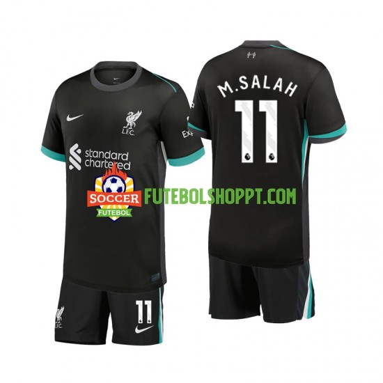 Camisola Júnior Liverpool M.Salah 11 Alternativa Equipamento 2024-2025 Manga Curta