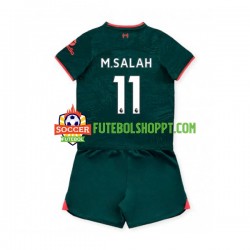 Camisola Júnior Liverpool M.Salah 11 Terceiro Equipamento 2022-2023 Manga Curta