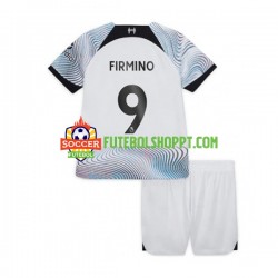 Camisola Júnior Liverpool Roberto Firmino 9 Alternativa Equipamento 2022-2023 Manga Curta