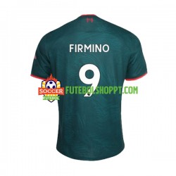 Camisola Homem Liverpool Roberto Firmino 9 Terceiro Equipamento 2022-2023 Manga Curta Camisola Homem Liverpool Roberto Firmino 9 Terceiro Equipamento 2022-2023 Manga Curta
