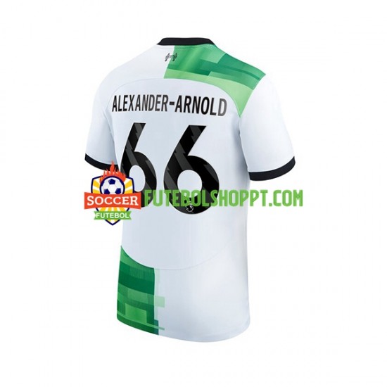 Camisola Homem Liverpool Trent Alexander-Arnold 66 Alternativa Equipamento 2023-2024 Manga Curta