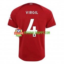 Camisola Homem Liverpool Virgil 4 Principais Equipamento 2022-2023 Manga Curta Camisola Homem Liverpool Virgil 4 Principais Equipamento 2022-2023 Manga Curta