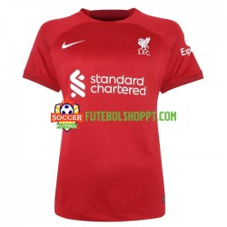 Camisola Mulher Liverpool Principais Equipamento 2022-2023 Manga Curta