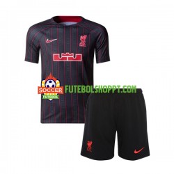 Camisola Júnior Liverpool x LeBron James Principais Equipamento 2022-2023 Manga Curta