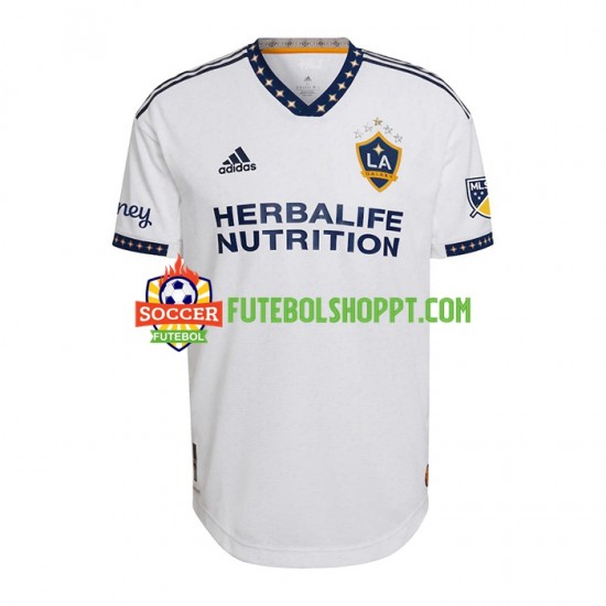 Camisola Homem Los Angeles Galaxy Principais Equipamento 2022-2023 Manga Curta