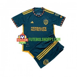 Camisola Júnior Los Angeles Galaxy Alternativa Equipamento 2023-2024 Manga Curta