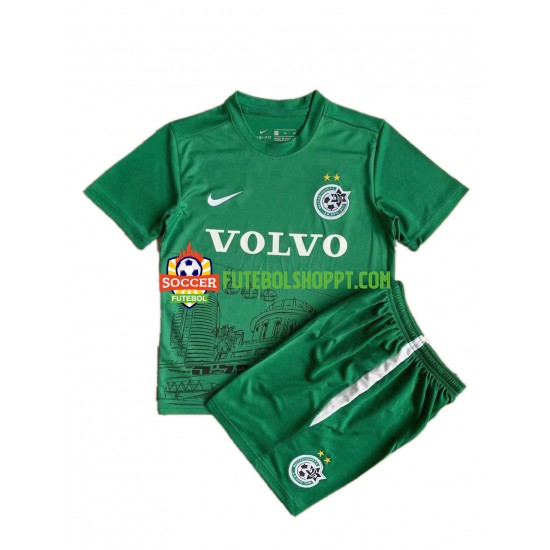 Camisola Júnior Maccabi Haifa Commemorative Edition Principais Equipamento 2022-2023 Manga Curta