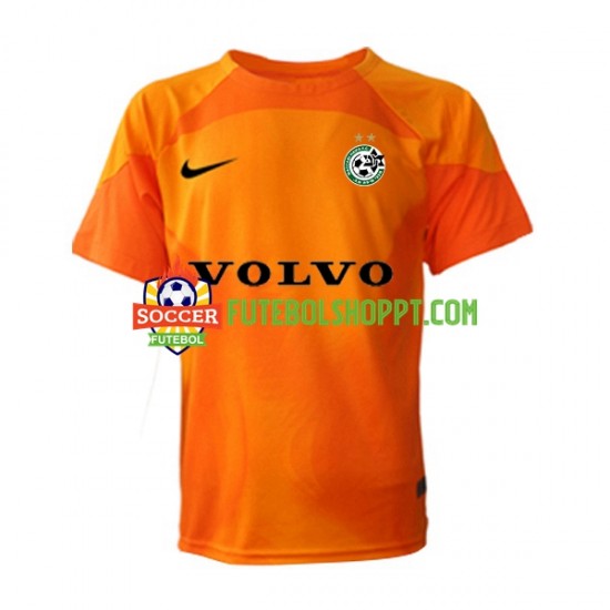 Camisola Homem Maccabi Haifa Guarda-redes Alternativa Equipamento 2022-2023 Manga Curta