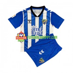 Camisola Júnior Málaga CF Principais Equipamento 2022-2023 Manga Curta