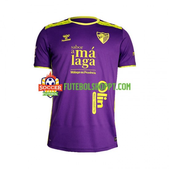 Camisola Homem Málaga CF Terceiro Equipamento 2024-2025 Manga Curta