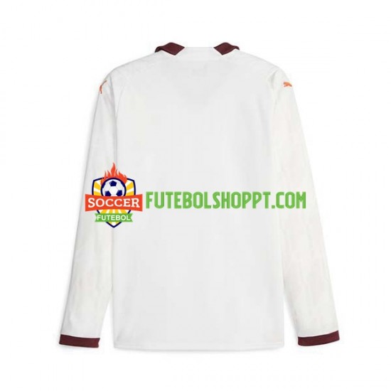 Camisola Homem Manchester City Alternativa Equipamento 2023-2024 Manga Comprida