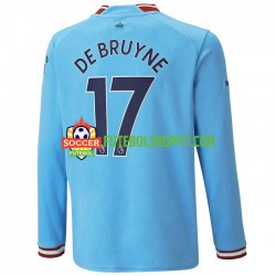 Camisola Homem Manchester City De Bruyne 17 Principais Equipamento 2022-2023 Manga Comprida