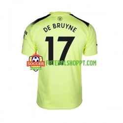 Camisola Homem Manchester City De Bruyne 17 Terceiro Equipamento 2022-2023 Manga Curta