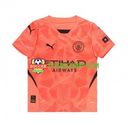 Camisola Homem Manchester City Guarda-redes Alternativa Equipamento 2024-2025 Manga Curta