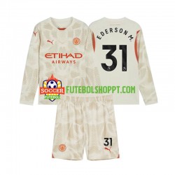 Camisola Júnior Manchester City Ederson Moraes 31 Guarda-redes Terceiro Equipamento 2024-2025 Manga Comprida Camisola Júnior Manchester City Ederson Moraes 31 Guarda-redes Terceiro Equipamento 2024-2025 Manga Comprida