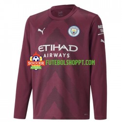 Camisola Homem Manchester City Guarda-redes Principais Equipamento 2022-2023 Manga Comprida