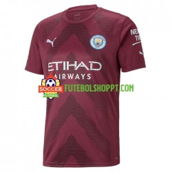 Camisola Homem Manchester City Guarda-redes Principais Equipamento 2022-2023 Manga Curta