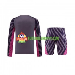 Camisola Júnior Manchester City Guarda-redes Alternativa Equipamento 2023-2024 Manga Comprida