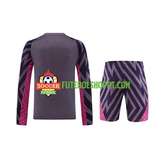 Camisola Júnior Manchester City Guarda-redes Alternativa Equipamento 2023-2024 Manga Comprida