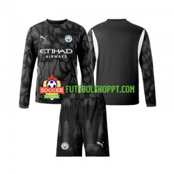 Camisola Júnior Manchester City Guarda-redes Quarto Equipamento 2024-2025 Manga Comprida Camisola Júnior Manchester City Guarda-redes Quarto Equipamento 2024-2025 Manga Comprida