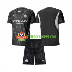 Camisola Júnior Manchester City Guarda-redes Quarto Equipamento 2024-2025 Manga Curta Camisola Júnior Manchester City Guarda-redes Quarto Equipamento 2024-2025 Manga Curta