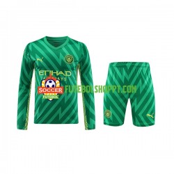 Camisola Júnior Manchester City Guarda-redes Principais Equipamento 2023-2024 Manga Comprida