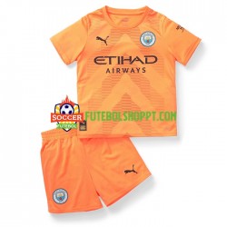 Camisola Júnior Manchester City Guarda-redes Terceiro Equipamento 2022-2023 Manga Curta