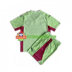 Camisola Júnior Manchester City Guarda-redes Terceiro Equipamento 2023-2024 Manga Curta