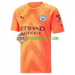 Camisola Homem Manchester City Guarda-redes Terceiro Equipamento 2022-2023 Manga Curta
