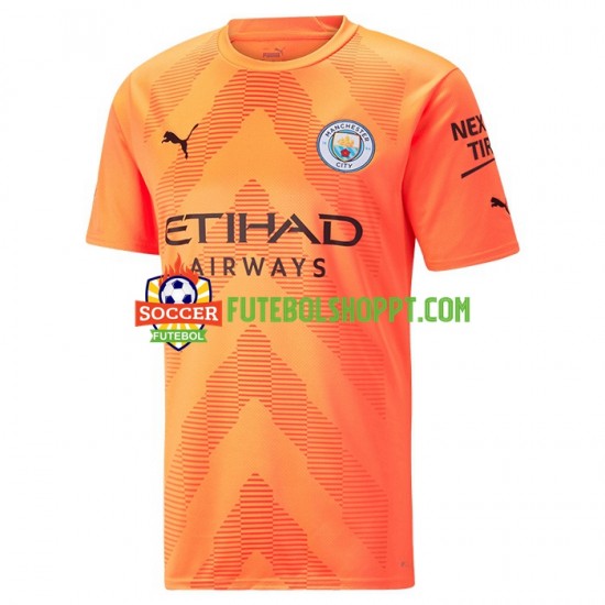 Camisola Homem Manchester City Guarda-redes Terceiro Equipamento 2022-2023 Manga Curta