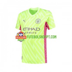 Camisola Homem Manchester City Guarda-redes Terceiro Equipamento 2023-2024 Manga Curta