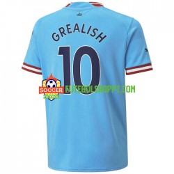 Camisola Homem Manchester City Grealish 10 Principais Equipamento 2022-2023 Manga Curta