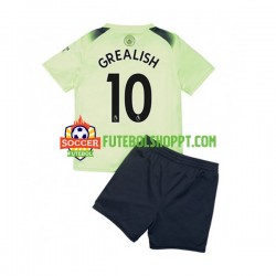 Camisola Júnior Manchester City Grealish 10 Terceiro Equipamento 2022-2023 Manga Curta