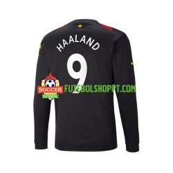 Camisola Homem Manchester City Haaland 9 Alternativa Equipamento 2022-2023 Manga Comprida