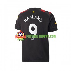 Camisola Homem Manchester City Haaland 9 Alternativa Equipamento 2022-2023 Manga Curta