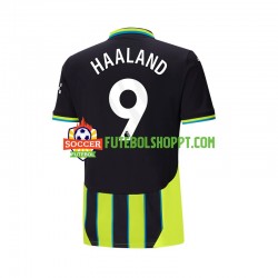 Camisola Homem Manchester City Haaland 9 Alternativa Equipamento 2024-2025 Manga Curta