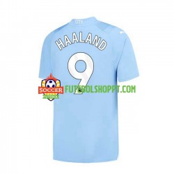 Camisola Homem Manchester City Haaland 9 Principais Equipamento 2023-2024 Manga Curta