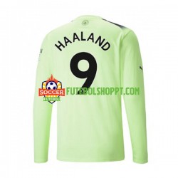 Camisola Homem Manchester City Haaland 9 Terceiro Equipamento 2022-2023 Manga Comprida