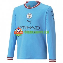 Camisola Homem Manchester City Principais Equipamento 2022-2023 Manga Comprida