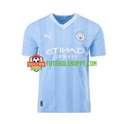 Camisola Homem Manchester City Principais Equipamento 2023-2024 Manga Curta