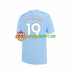 Camisola Homem Manchester City J. ALVAREZ 19 Principais Equipamento 2023-2024 Manga Curta