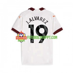 Camisola Homem Manchester City Julian Alvarez 19 Alternativa Equipamento 2023-2024 Manga Curta