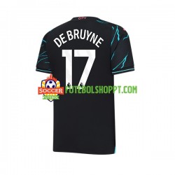 Camisola Homem Manchester City Kevin De Bruyne 17 Terceiro Equipamento 2023-2024 Manga Curta