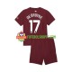 Camisola Júnior Manchester City Kevin De Bruyne Terceiro Equipamento 2024-2025 Manga Curta