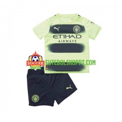 Camisola Júnior Manchester City Terceiro Equipamento 2022-2023 Manga Curta